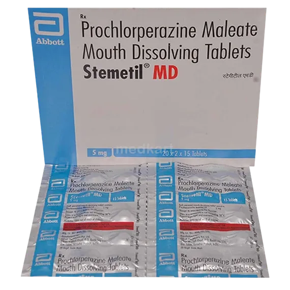 stemetil md tablet 15's